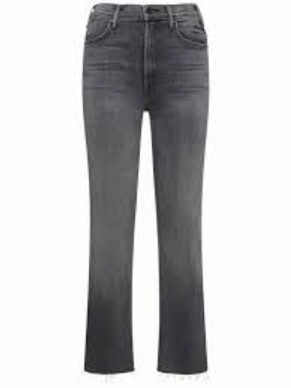 MOTHER Grey Flare Jeans